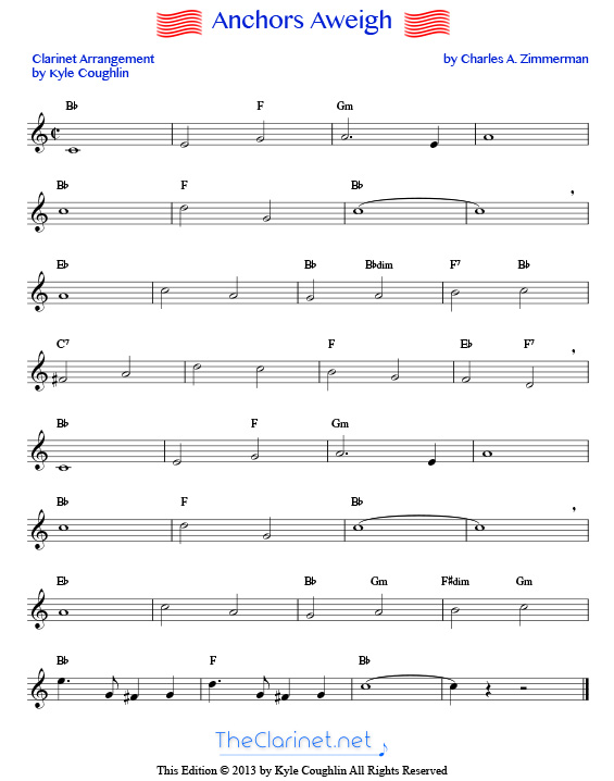 Downloadable Clarinet Sheet Music Free - advancepriority