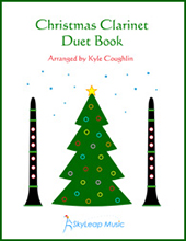 The Christmas Clarinet Duet Book, by Kyle Coughlin