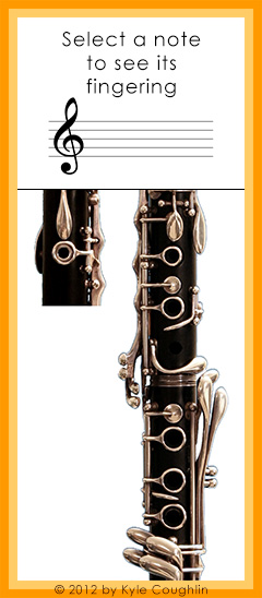 Altissimo Register Clarinet Fingering Chart