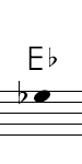 Play upper register E flat on the clarinet
